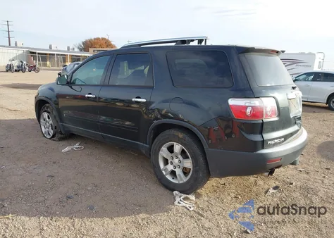 2009 GMC Acadia Sle-1 from USA, damaged, VIN 1GKER13D59J116791